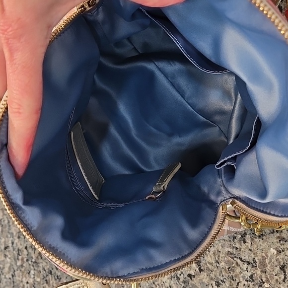 Coach Poppy Daisy Multicolor Madras Plaid Crossbody - Picture 14 of 16